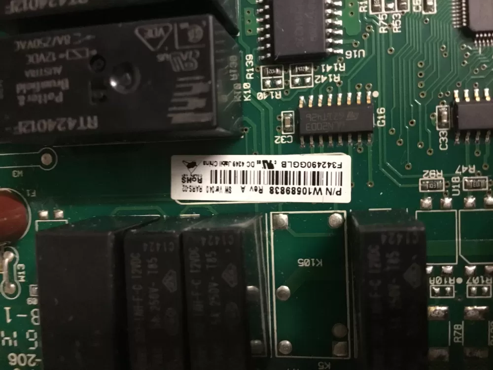 Whirlpool Maytag W10589838 WPW10589838 Refrigerator Control AZ24343 | NR1