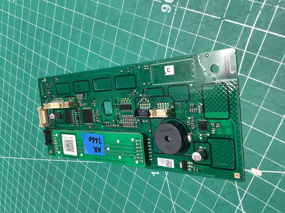 Samsung DC92-02390C Dryer Control Board User Interface AZ186937 | AR2660