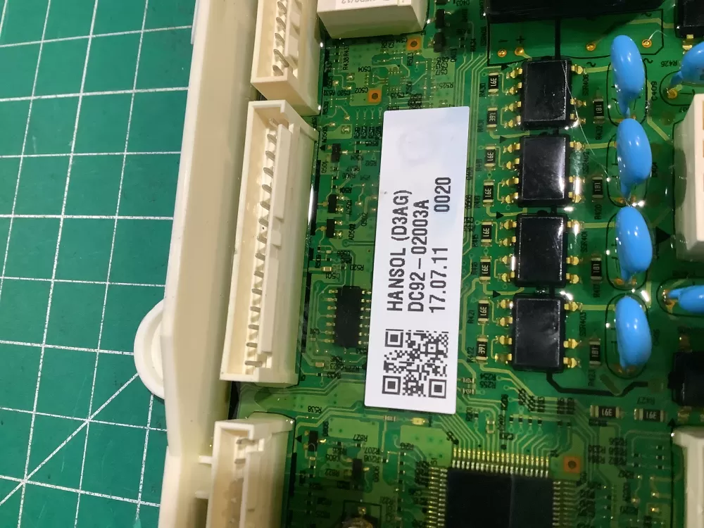 Samsung DC92 02003A Washer Control Board AZ143810 | NRV562