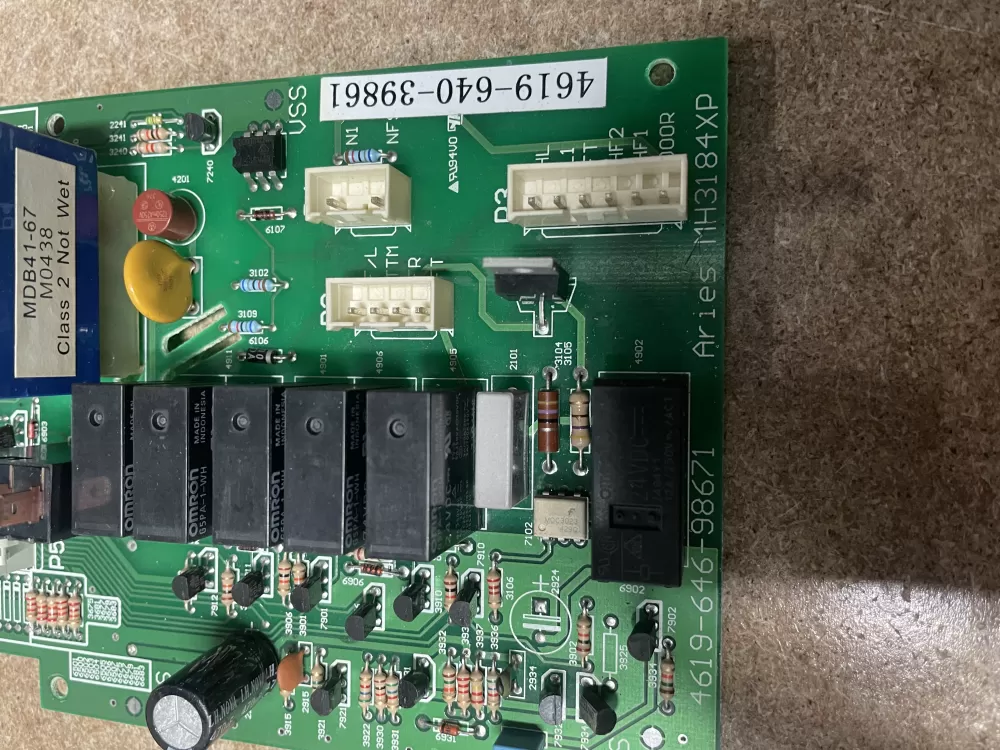 Whirlpool  4619-640-39861 W10233386 Microwave Control Board AZ6902 | KM1536