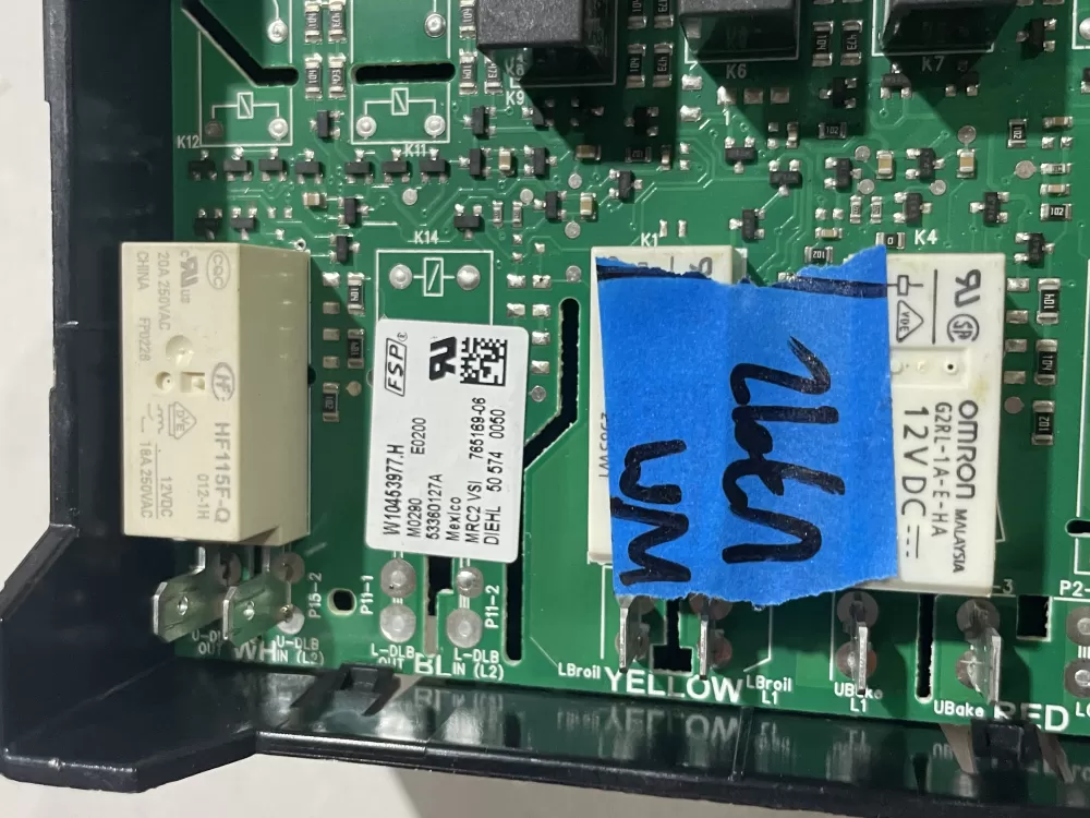 KITCHENAID Range Oven Control Board # W10453977 AZ185895 | Wmv792