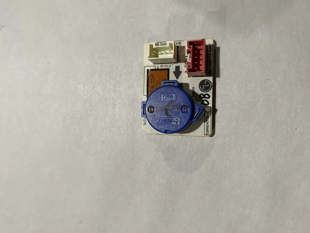 LG EBR64730423 EBR64730408 Refrigerator Control Board Buzzer AZ183929 | BK2716