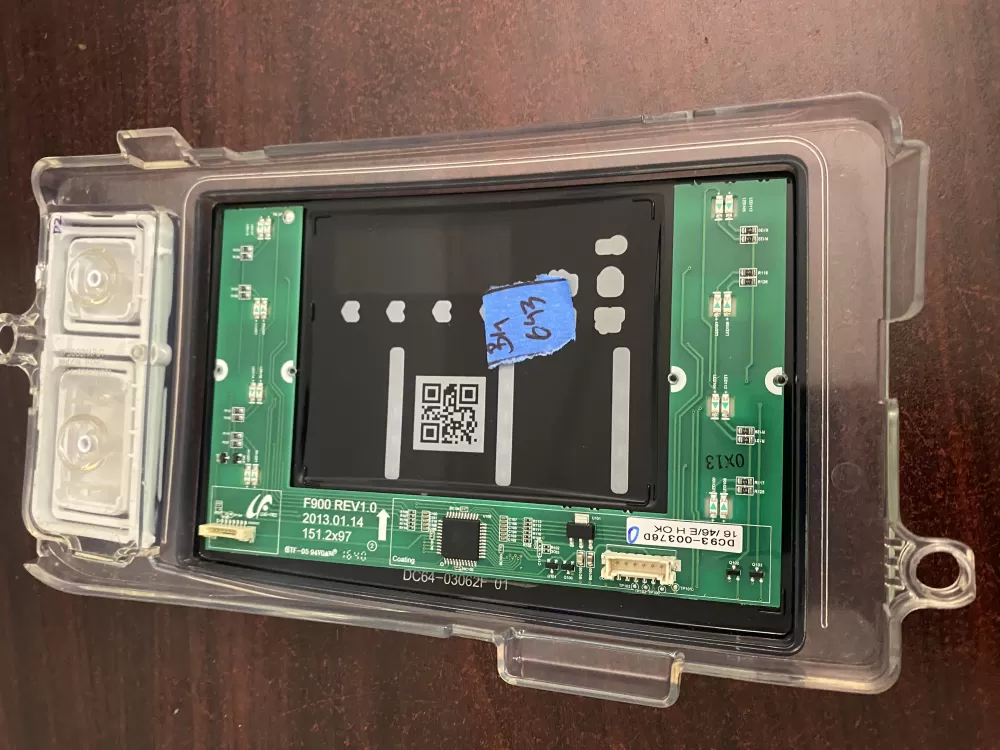 Samsung DC92-01607J DC94-06643A Dryer UI Control Board  AZ95151 | BK643