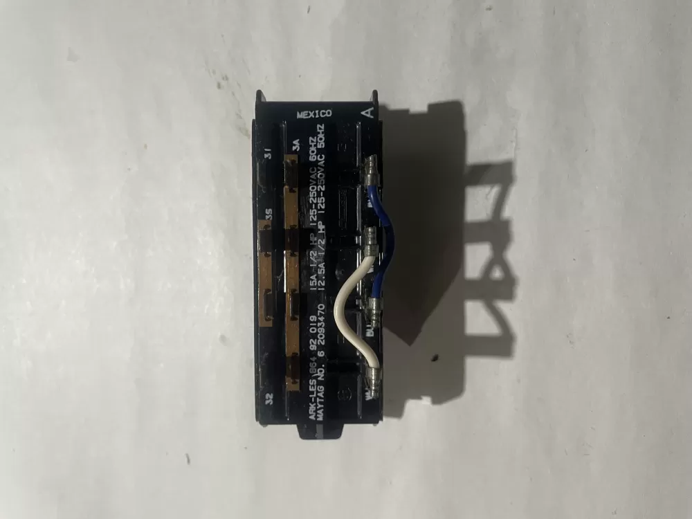 Maytag 6 2093470 Washer Switch AZ190968 | KM2327