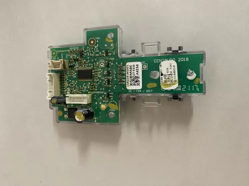 GE 234D2618G001 WE04X27284 Dryer Control Board AZ201199 | BK2431