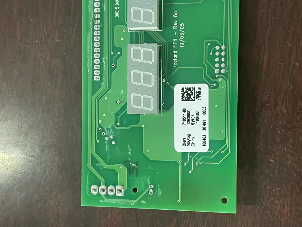 Maytag Amana 12939601 Refrigerator Control Board Dispenser AZ41008 | KM1715