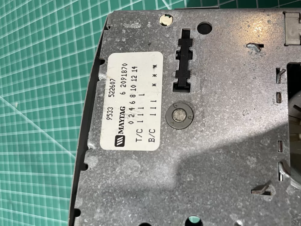Maytag 6 2091870 Washer Timer AZ193475 | Wm606
