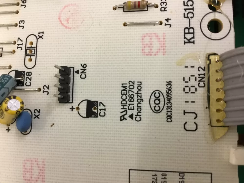 Changzhou E166702 Air Conditioning Control Board HDCEM1  AZ33737 | NRV370