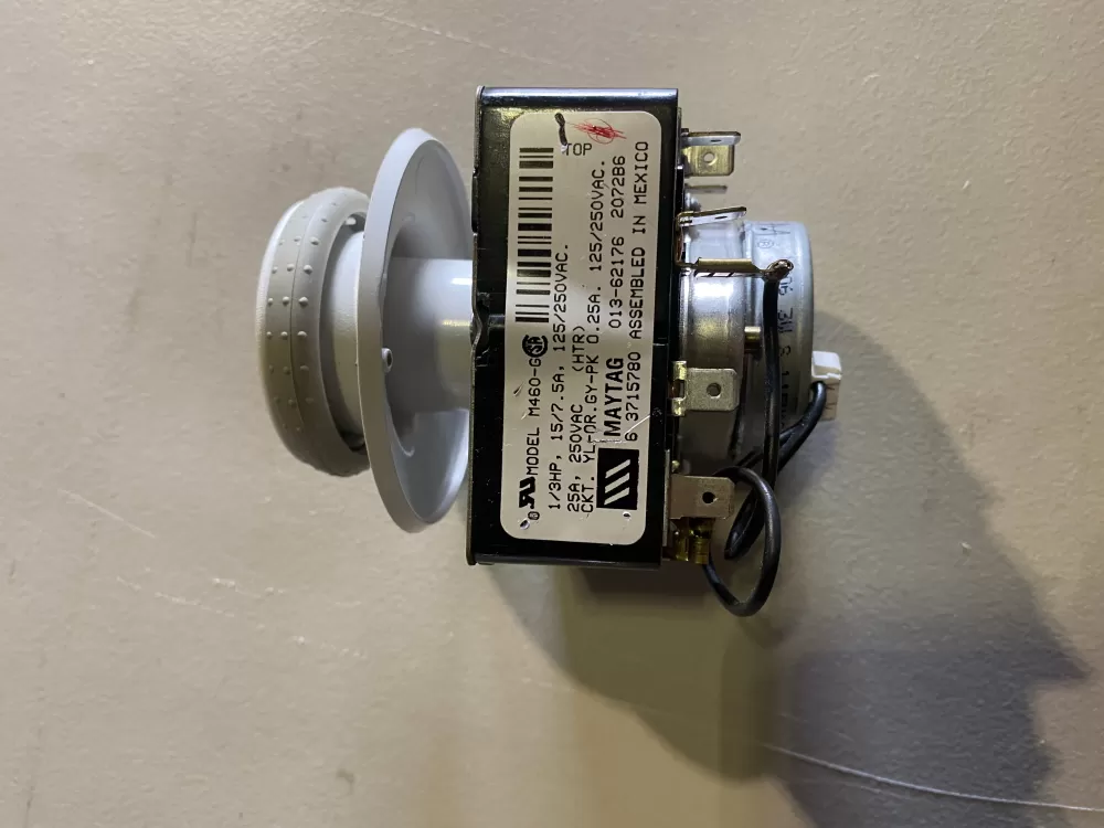 Whirlpool 013-62176  6 3715780  63715780  Dryer Timer