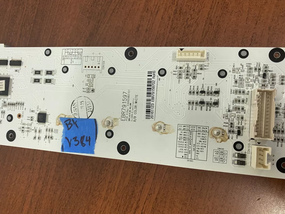 LG EBR79159702 KENMORE Refrigerator Control Board Dispenser AZ38952 | BKV384