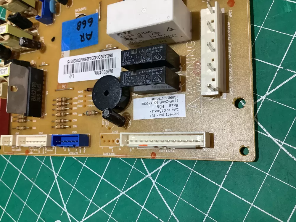 Samsung DA92 00420A Refrigerator Control Board AZ180476 | AR668