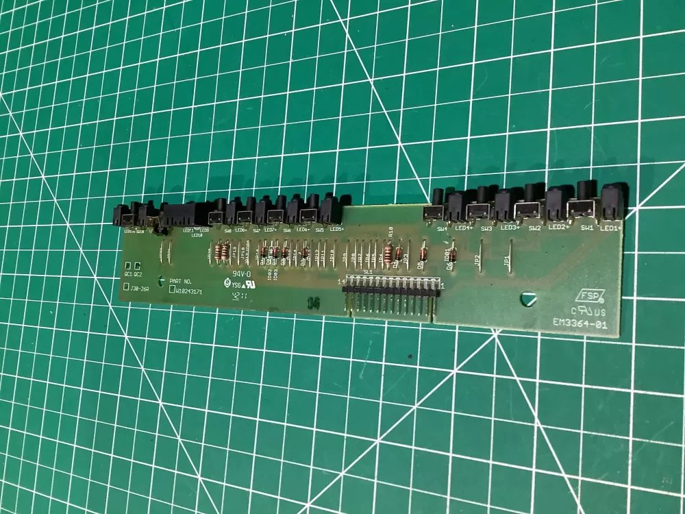 Whirlpool W10890671 W10243171 Dishwasher Control Board AZ130332 | NR2332