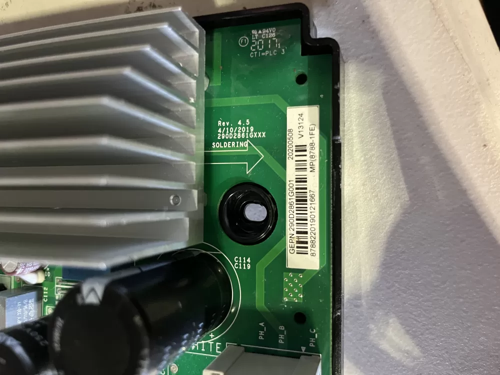 GE 290D2861G001 WH22X29049 Washer Control Board AZ40742 | V406