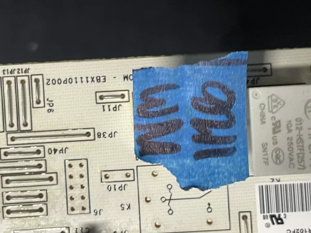 GE 200D6221G028 EBX1110P002 Refrigerator Control Board AZ19758 | WM1126