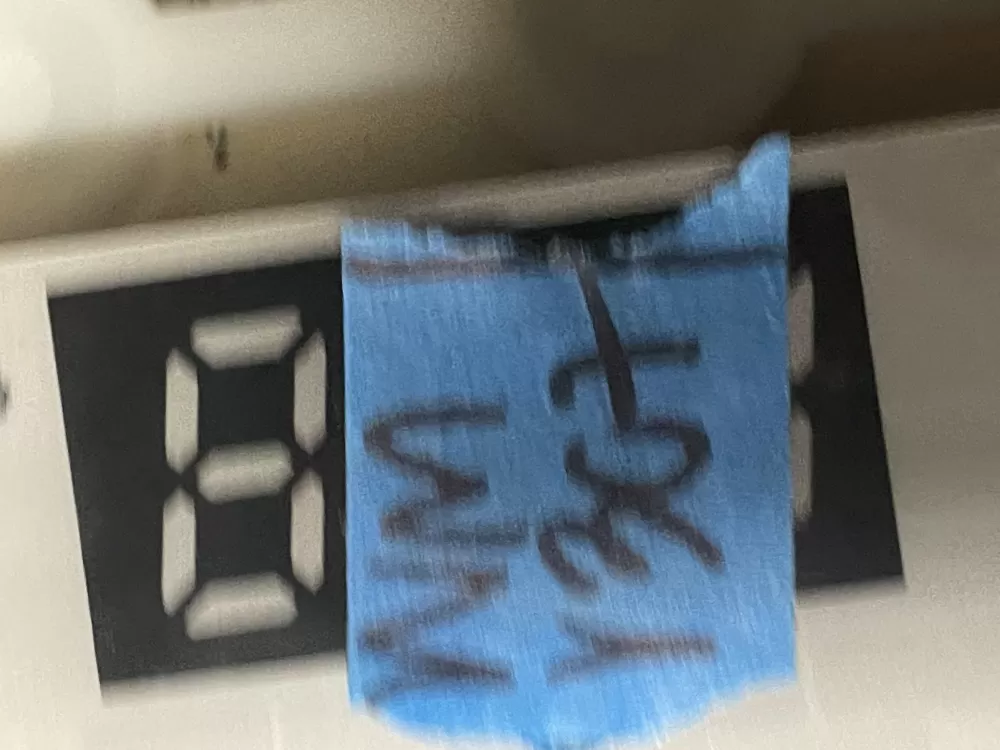 GE 275D1536G116 Washer Control Board AZ24373 | WMV307