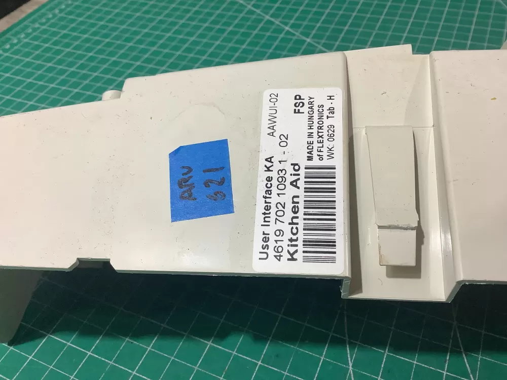 Whirlpool 4619 702 1093 1-02 Washer Control Board Panel AZ191171 | ARV621