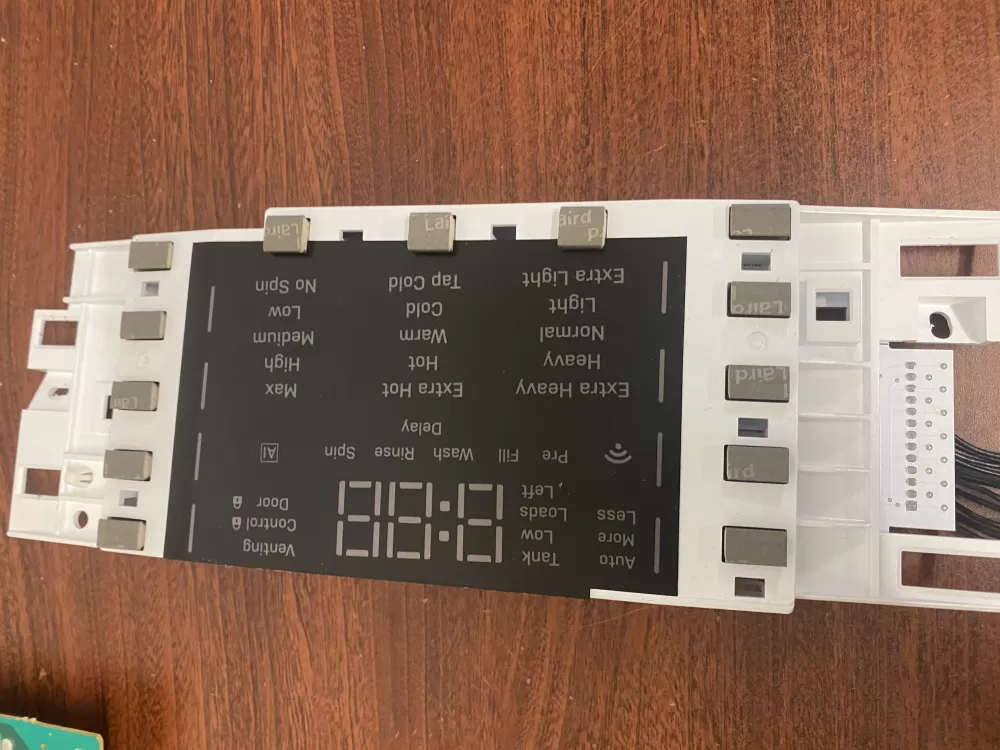 GE User Interface Board Fl Dryer 85 WE22X37338 / AP7218692 AZ44560 | BK1761