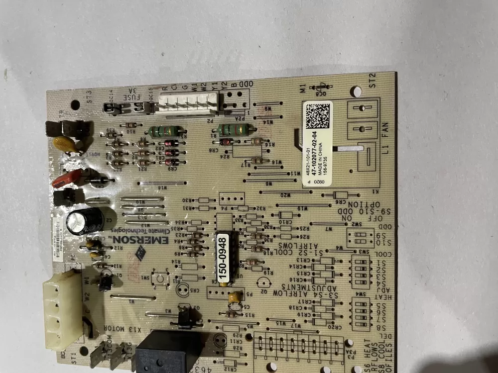 Rheem Air Handler Control Board 47-102077-02-04 156-9735 AZ190579 | KM634