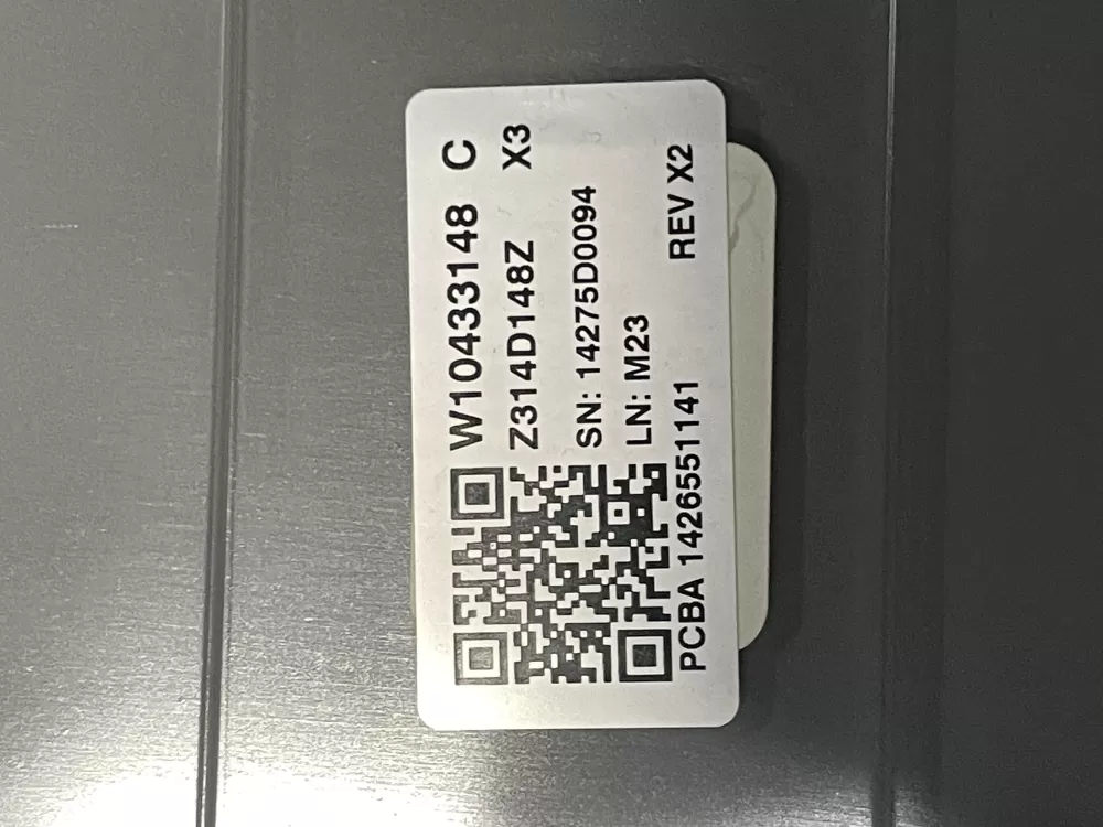 Whirlpool W10433148 W10750356 W10838287 PS11727966 Dryer Panel AZ15775 | WMV298