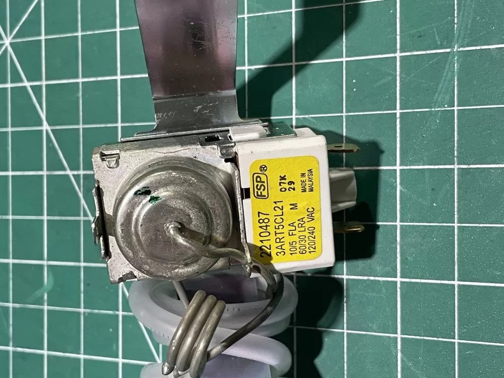 Whirlpool 2210487 Refrigerator Thermostat Cold Control AZ132776 | KM1594