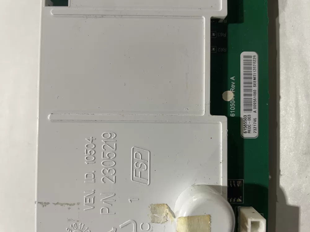 KitchenAid Jenn-Air Dacor WP2321746 Refrigerator Control Board AZ184254 | Wm2504