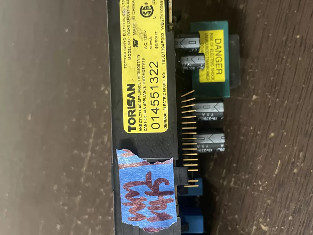 GE WB27K10059 183D7394P002 Range Control Board AZ41930 | Wmv415