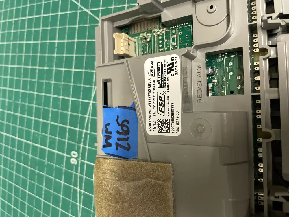 Whirlpool W10913608 W10913971 Dishwasher Control Board AZ206080 | Wm2165