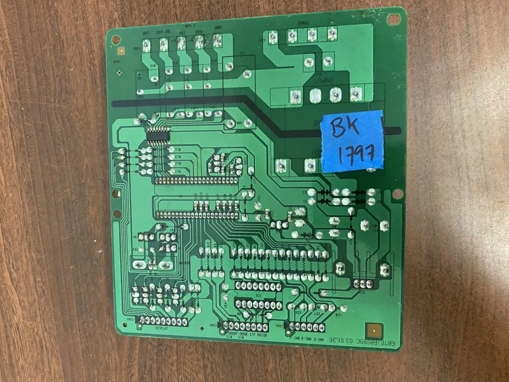 LG Kenmore AP4457386 6871JB1215A Refrigerator Control Board AZ48733 | BK1797