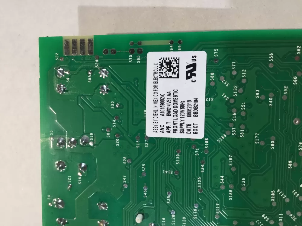 Frigidaire Electrolux A10169002 785701-01 Washer Control Board AZ148627 | BG1930