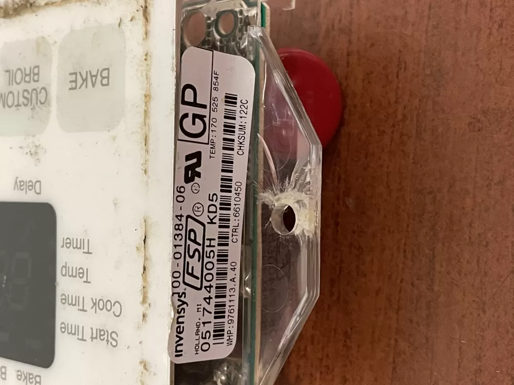 Whirlpool 9761113 6610450 Range Control Board AZ43962 | KM936