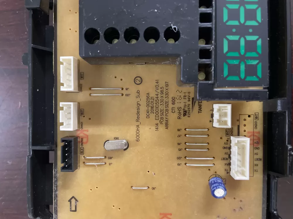 Samsung DC92 01607L DC9201607L Dryer Control Board AZ64675 | KMV578