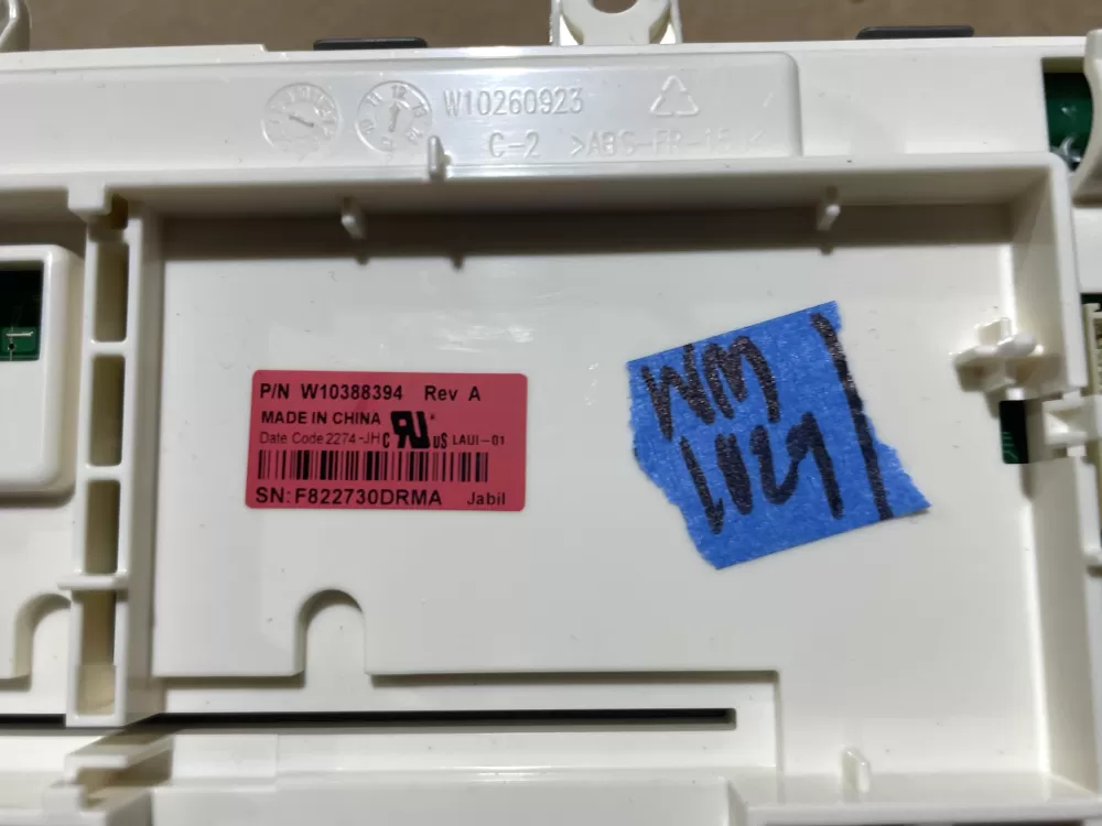 Whirlpool Maytag W10388394 Washer Control Board AZ68202 | Wm1029
