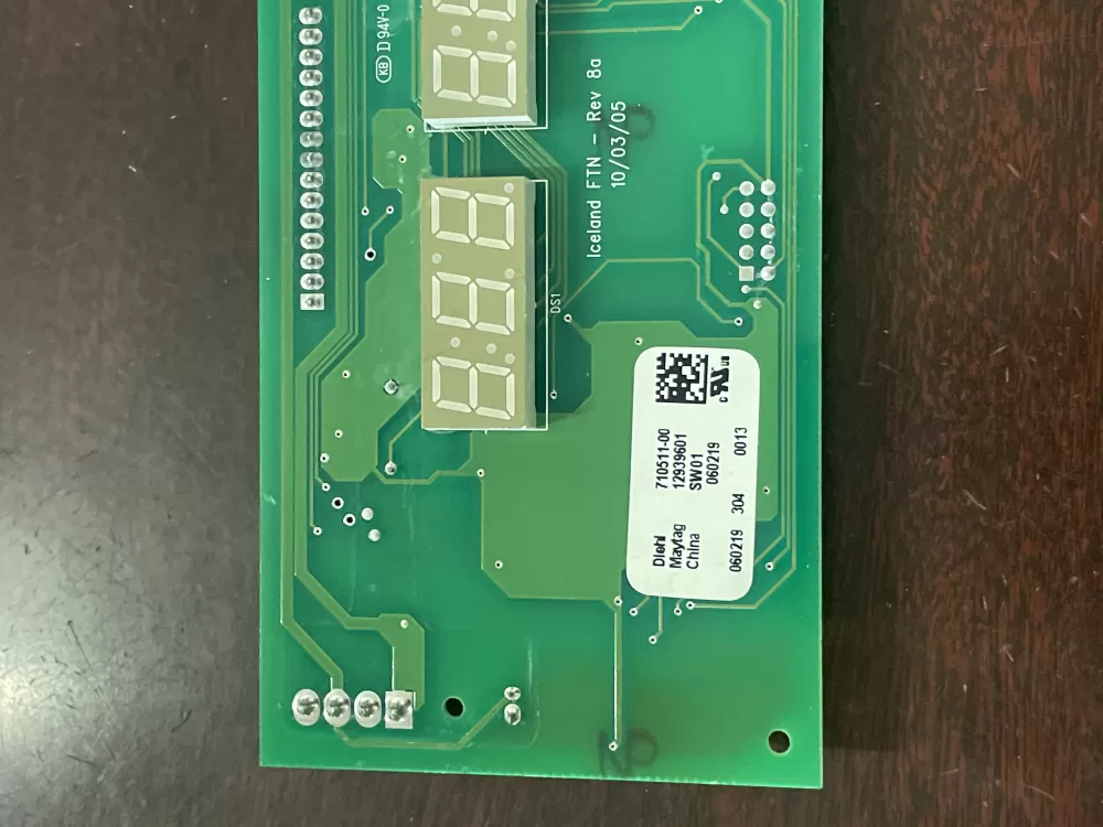 Maytag Amana 12939601 Refrigerator Control Board Dispenser AZ41197 | KM1718
