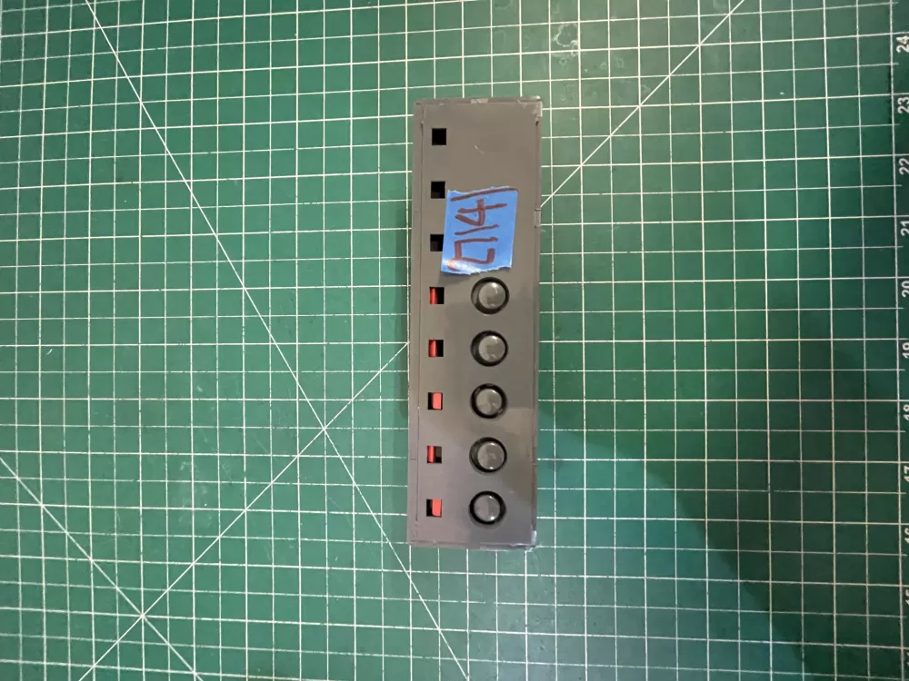 GE Hotpoint 165D5576P033 Dishwasher Button Control Panel AZ187194 | KM2714