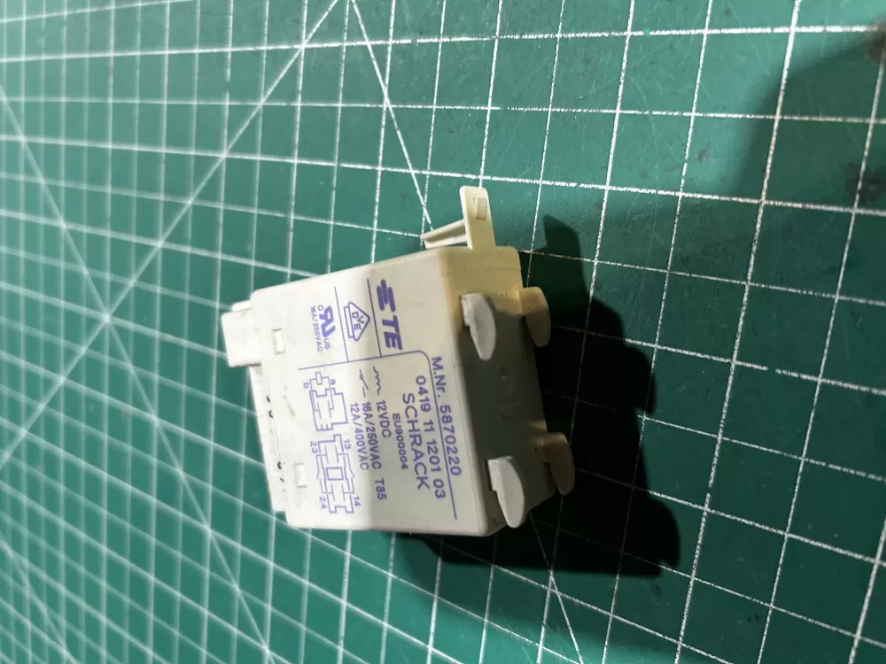 Miele 5870220 Dishwasher Heating Element Relay AZ167183 | Sl264
