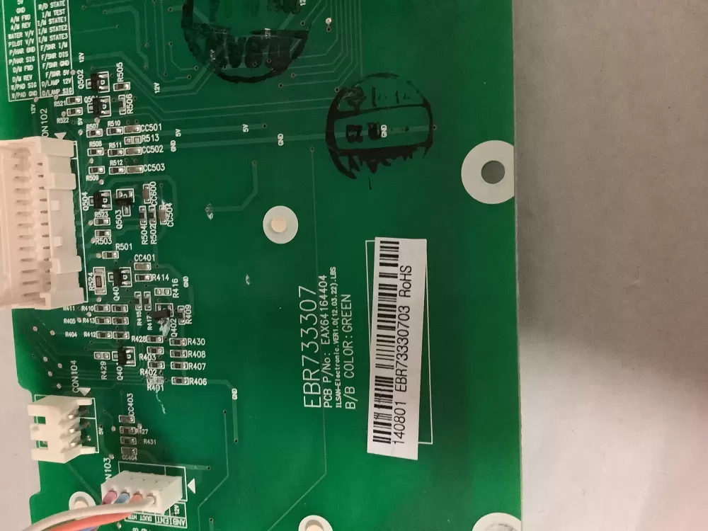 LG  Kenmore EBR73330703 Refrigerator Control Board Dispenser