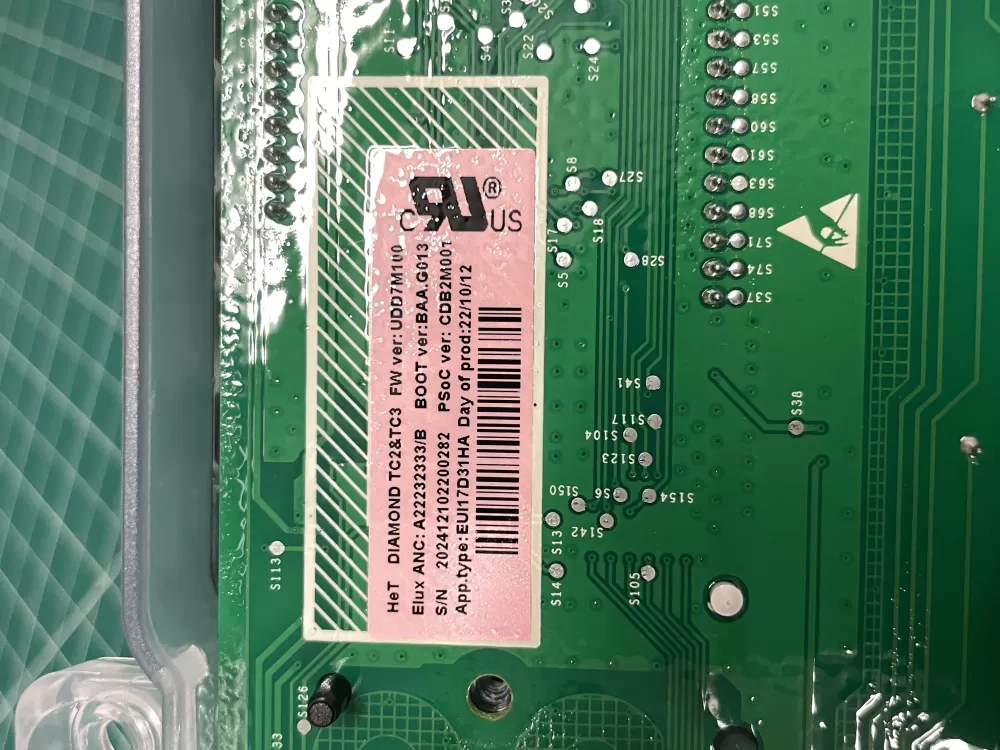 Electrolux A22232333 washer user control & display board AZ210342 | Wm2008