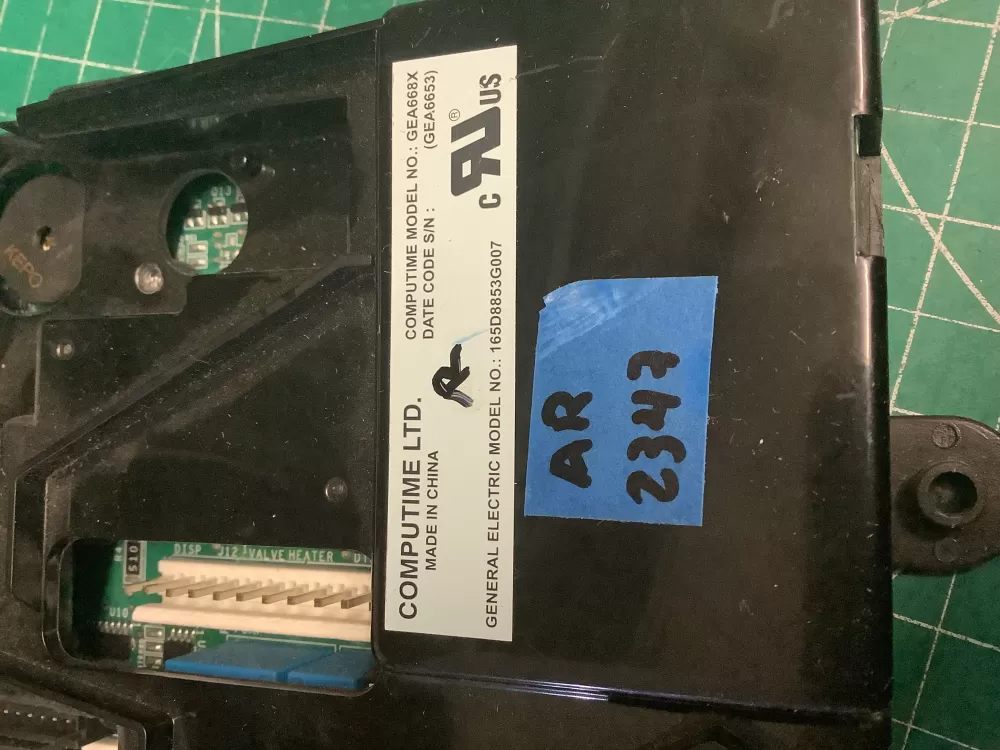 GE 165D8853G007 Dishwasher Control Board AZ207453 | AR2347