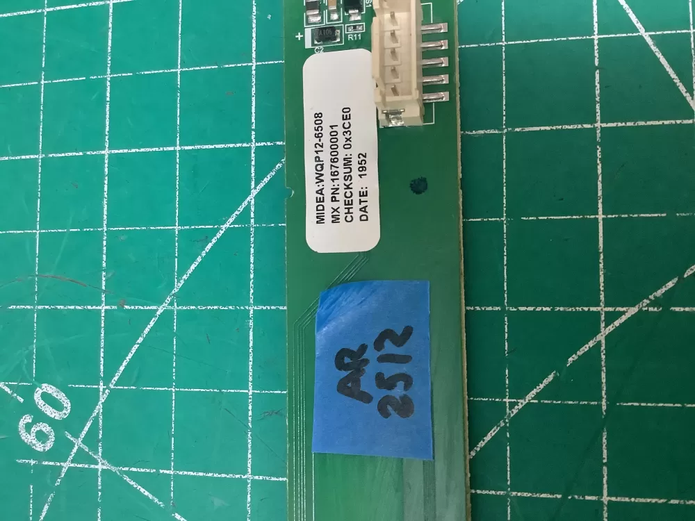 Midea WQP12-6508 LED Display Panel AZ227114 | AR2512
