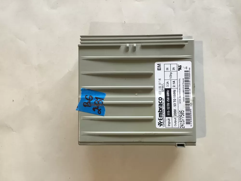 Kenmore 241577505 Refrigerator Inverter Control Board AZ147856 | BG2481