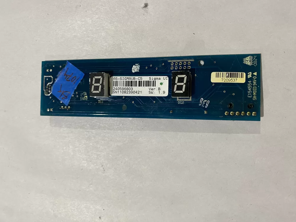 Frigidaire Kenmore 240596801 Refrigerator Control Board AZ161039 | BK1074