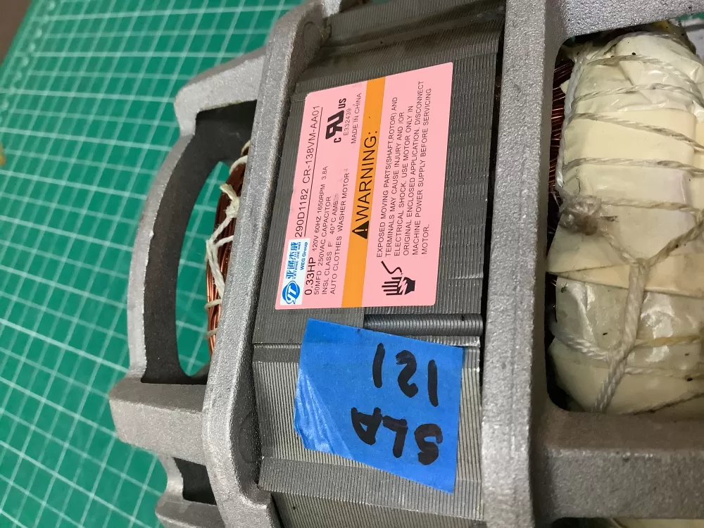 GE 290D1182 Washer Drive Motor AZ226885 | SLA121