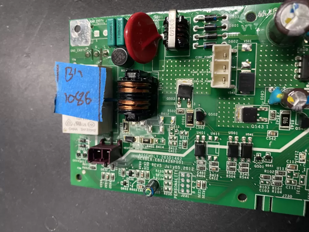 GE 265D1462G202 WD21X24899 AP6972062 Dishwasher Control Board AZ6912 | BK1086