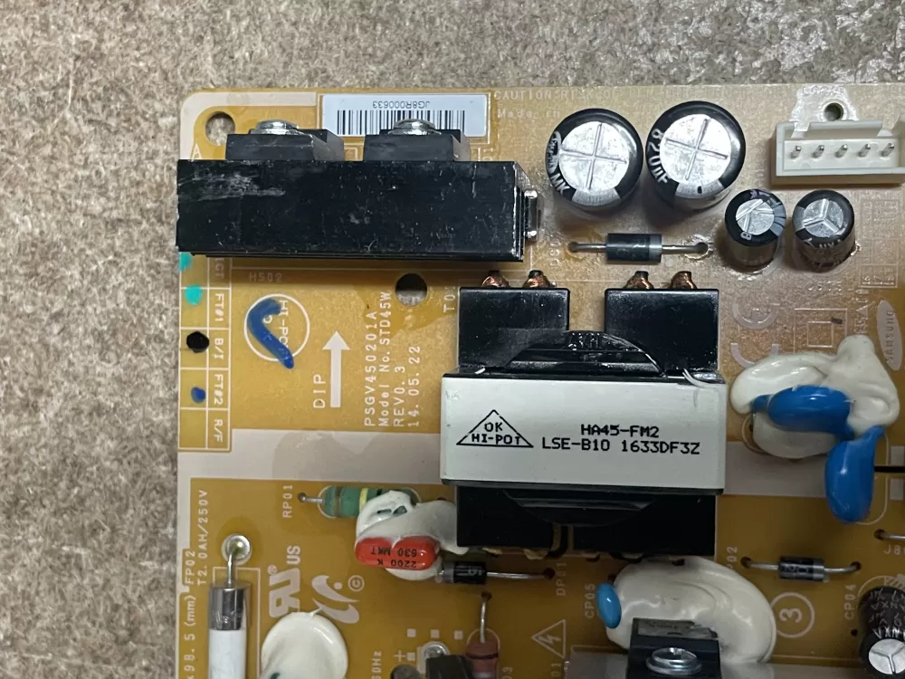Samsung DA92 00486A Refrigerator Control Board AZ21330 | KM1534