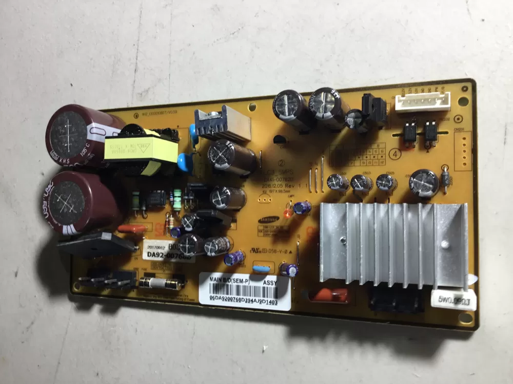 Samsung DA92-00768D Refrigerator Control Board Inverter