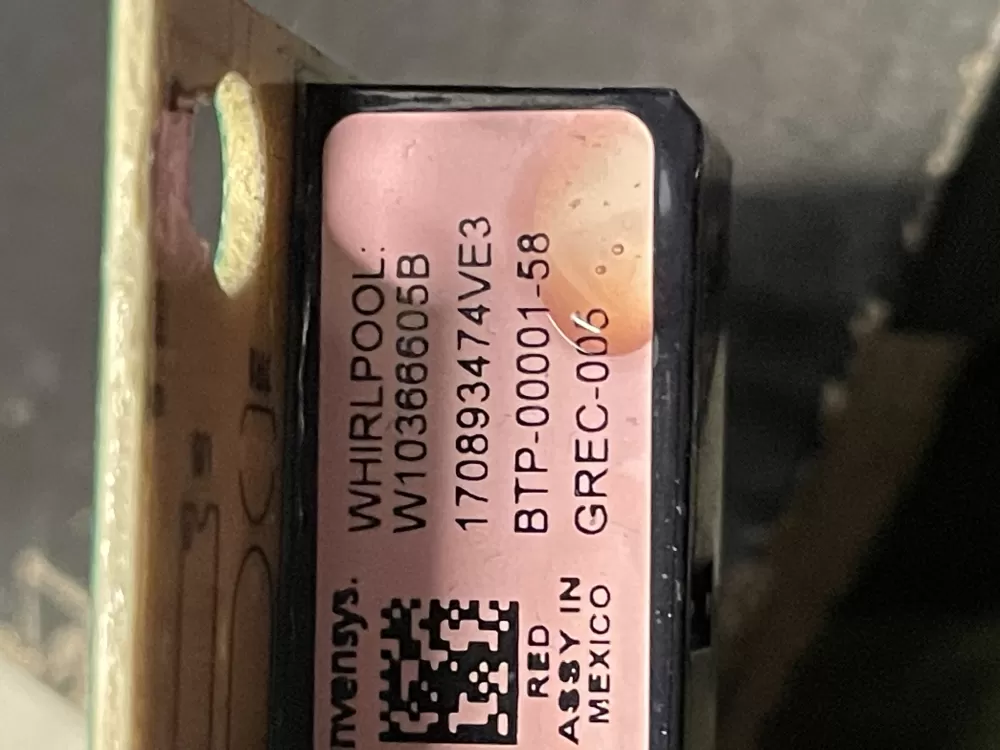 Kenmore Whirlpool W10366605B Refrigerator Defrost Control Board AZ6494 | WM1415