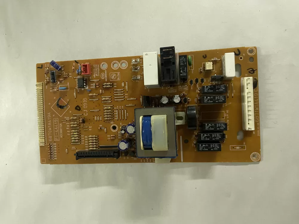 LG 6871W1A419G Microwave Control Board Contorl Panel