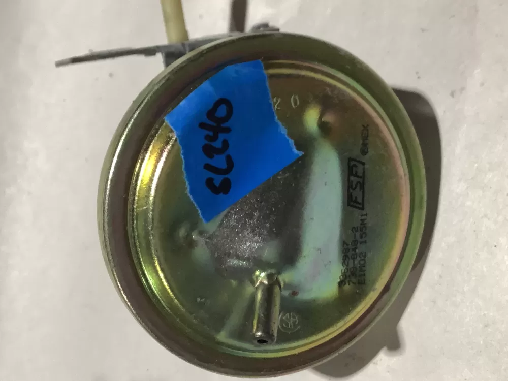 Whirlpool 738 848 2 Washer Water Level Pressure Switch AZ131323 | Sl240