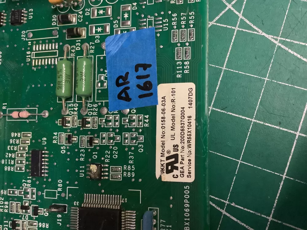 GE 200D5837G004 WR55X10942C Refrigerator Control Board AZ209508 | AR1617