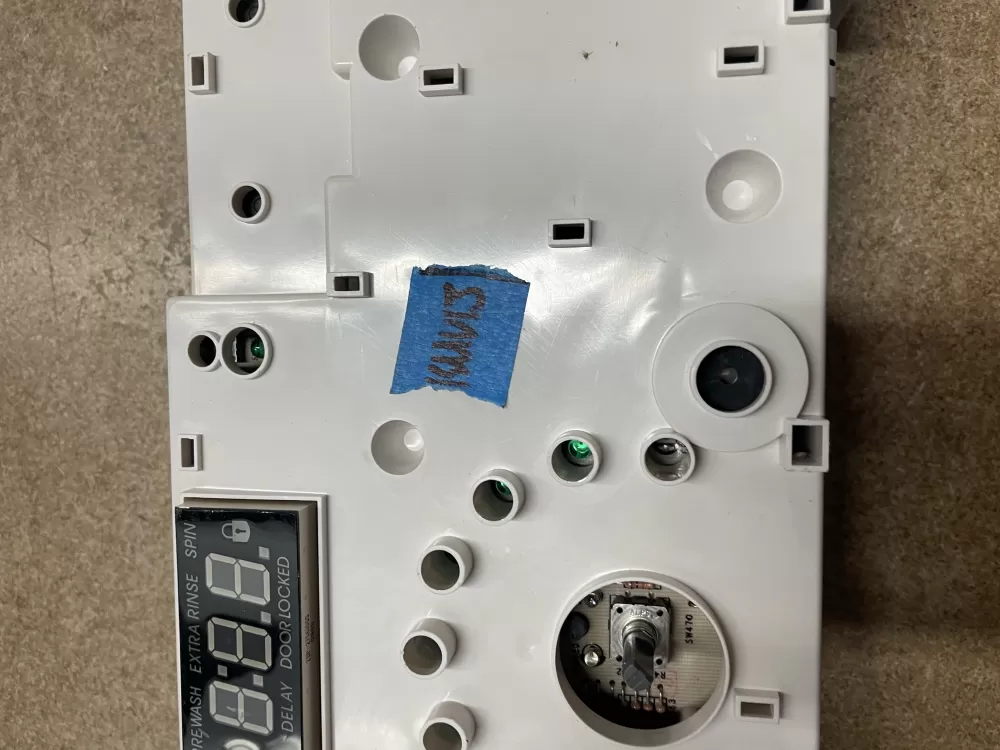 Samsung 00N21830202 Washer Control Board User Interface Display AZ22850 | KMV13